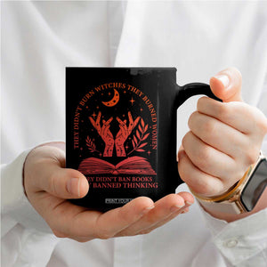 Feminist Witch Coffee Mug They Didnt Burn Witches Women Halloween Feminism TS10 Print Your Wear