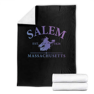 1692 They Missed One Throw Blanket Halloween Salem Witch Trials TS10 Black Print Your Wear