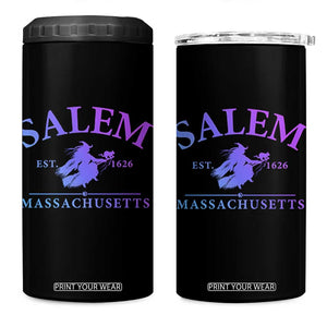 1692 They Missed One 4 in 1 Can Cooler Tumbler Halloween Salem Witch Trials TS10 One Size: 16 oz Black Print Your Wear