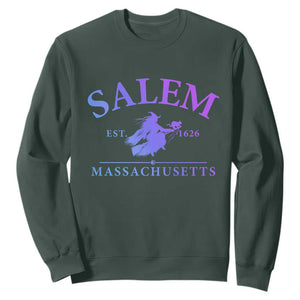 1692 They Missed One Sweatshirt Halloween Salem Witch Trials TS10 Dark Forest Green Print Your Wear