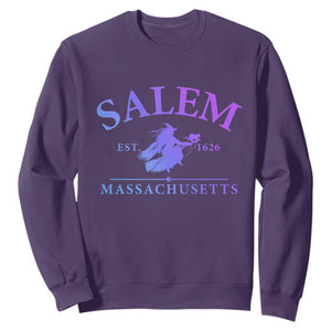1692 They Missed One Sweatshirt Halloween Salem Witch Trials TS10 Purple Print Your Wear