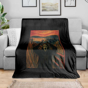 Ghost Heart Hands Throw Blanket Scary Face Horror Halloween TS10 Print Your Wear