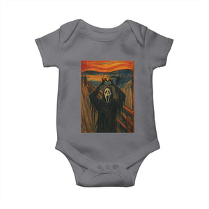 Ghost Heart Hands Baby Onesie Scary Face Horror Halloween TS10 Charcoal Print Your Wear