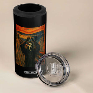 Ghost Heart Hands 4 in 1 Can Cooler Tumbler Scary Face Horror Halloween TS10 Print Your Wear