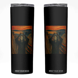 Ghost Heart Hands Skinny Tumbler Scary Face Horror Halloween TS10 Black Print Your Wear