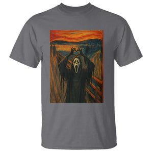 Ghost Heart Hands T Shirt Scary Face Horror Halloween TS10 Charcoal Print Your Wear