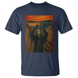 Ghost Heart Hands T Shirt Scary Face Horror Halloween TS10 Navy Print Your Wear