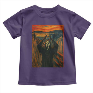 Ghost Heart Hands Toddler T Shirt Scary Face Horror Halloween TS10 Purple Print Your Wear