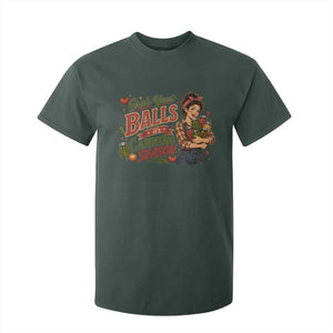 Grab Your Balls Its Canning Season Funny Food Preservation T Shirt For Kid Vintage Retro Country Girl Graphic