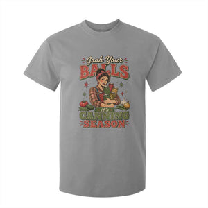 Grab Your Balls Its Canning Season Funny Food Preservation T Shirt For Kid