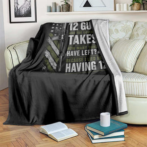 If I Had 12 Guns and The Government Math Second Amendment Throw Blanket