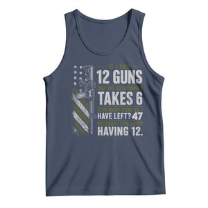 If I Had 12 Guns and The Government Math Second Amendment Tank Top