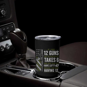 If I Had 12 Guns and The Government Math Second Amendment Tumbler Cup