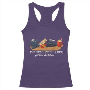 Believe Polar Express Racerback Tank Top The Bell Still Rings For Those Who Still Truly Believe TS10 Purple Print Your Wear