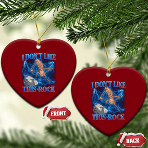 Marcus The Worm Meme Ceramic Ornament I Don't Like This Rock Bootleg TS10 Print Your Wear