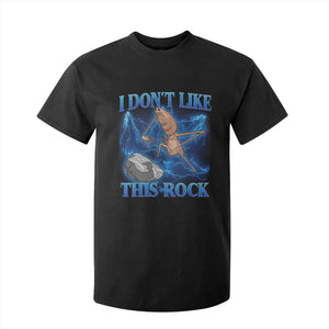 Marcus The Worm Meme T Shirt For Kid I Don't Like This Rock Bootleg TS10 Black Print Your Wear
