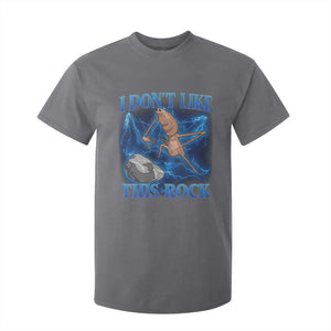 Marcus The Worm Meme T Shirt For Kid I Don't Like This Rock Bootleg TS10 Charcoal Print Your Wear