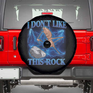 Marcus The Worm Meme Spare Tire Cover I Don't Like This Rock Bootleg TS10 Black Print Your Wear