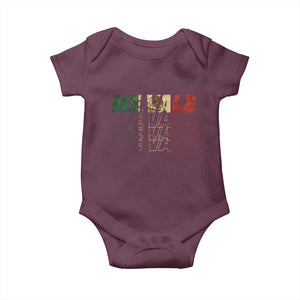 Me Vale Mexican Flag Baby Onesie Sarcastic Saying Latino Spanish Slang TS10 Maroon Print Your Wear