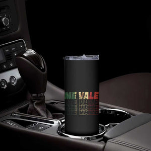 Me Vale Mexican Flag Skinny Tumbler Sarcastic Saying Latino Spanish Slang TS10 Print Your Wear