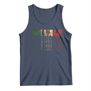 Me Vale Mexican Flag Tank Top Sarcastic Saying Latino Spanish Slang TS10 Navy Print Your Wear
