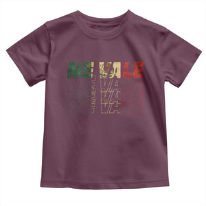 Me Vale Mexican Flag Toddler T Shirt Sarcastic Saying Latino Spanish Slang TS10 Maroon Print Your Wear