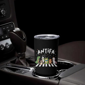 Resist Frog Protest Tumbler Cup Antifa Inflatable Costume Portland Frog Political Satire TS10 Print Your Wear