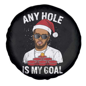 Funny Christmas Diddy Spare Tire Cover Any Hole is My Goal TS10 Print Your Wear
