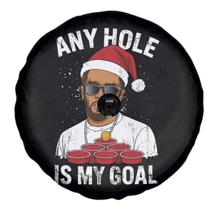 Funny Christmas Diddy Spare Tire Cover Any Hole is My Goal TS10 Print Your Wear