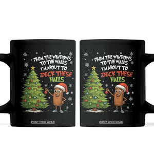 Funny Christmas Italian Brainrot Coffee Mug Funny Memes From The Windows to the Walls I'm About To TS10 Black Print Your Wear