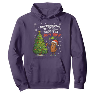 Funny Christmas Italian Brainrot Hoodie Funny Memes From The Windows to the Walls I'm About To TS10 Purple Print Your Wear