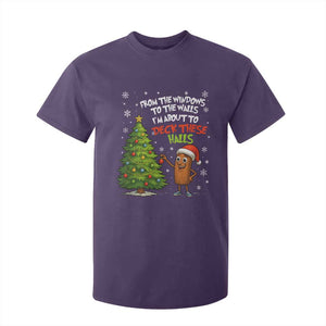 Funny Christmas Italian Brainrot T Shirt For Kid Funny Memes From The Windows to the Walls I'm About To TS10 Purple Print Your Wear