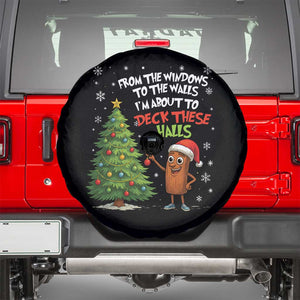 Funny Christmas Italian Brainrot Spare Tire Cover Funny Memes From The Windows to the Walls I'm About To TS10 Black Print Your Wear