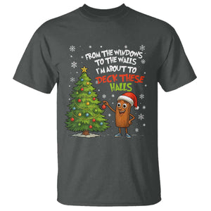 Funny Christmas Italian Brainrot T Shirt Funny Memes From The Windows to the Walls I'm About To TS10 Dark Heather Print Your Wear