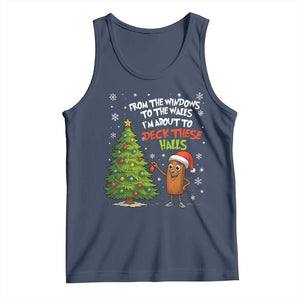 Funny Christmas Italian Brainrot Tank Top Funny Memes From The Windows to the Walls I'm About To TS10 Navy Print Your Wear