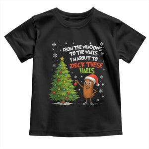 Funny Christmas Italian Brainrot Toddler T Shirt Funny Memes From The Windows to the Walls I'm About To TS10 Black Print Your Wear