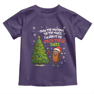 Funny Christmas Italian Brainrot Toddler T Shirt Funny Memes From The Windows to the Walls I'm About To TS10 Purple Print Your Wear