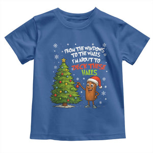 Funny Christmas Italian Brainrot Toddler T Shirt Funny Memes From The Windows to the Walls I'm About To TS10 Royal Blue Print Your Wear
