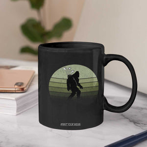 Bigfoot Golfer Coffee Mug Funny Sasquatch Golfing Golf Balls TS10 Print Your Wear