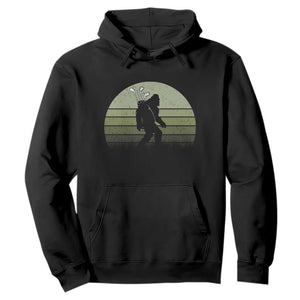 Bigfoot Golfer Hoodie Funny Sasquatch Golfing Golf Balls TS10 Black Print Your Wear