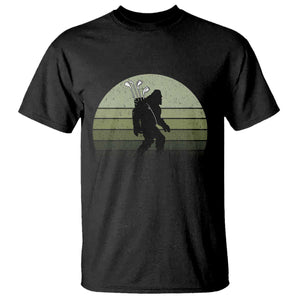 Bigfoot Golfer T Shirt Funny Sasquatch Golfing Golf Balls TS10 Black Print Your Wear