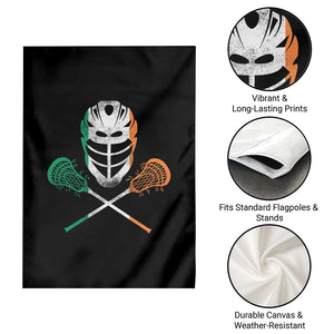 Ireland Lacrosse Garden Flag Irish Flag Ireland TS10 Print Your Wear