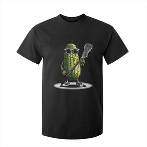 Funny Lacrosse T Shirt For Kid Pickle Playing Lax Lover Player TS10 Black Print Your Wear