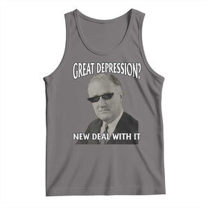 FDR Great Depression Deal With It Tank Top Funny History Meme