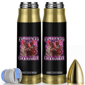 Embarrassing Adult Humor Experienced Cock Handler Inappropriate Bullet Tumbler TS10 Black Print Your Wear