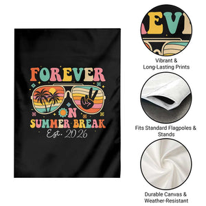 Retired Teacher Gift Garden Flag Forever On Summer Break Retirement 2026 TS10 Print Your Wear