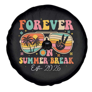 Retired Teacher Gift Spare Tire Cover Forever On Summer Break Retirement 2026 TS10 Print Your Wear
