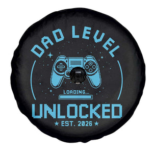 Promoted to Dad 2026 Spare Tire Cover New Dad Gifts for First Time Daddy Fathers Day TS10 Print Your Wear