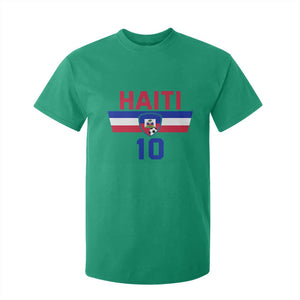 Haiti Haitian Flag T Shirt For Kid Proud Haitienne Cheer Country Favorite Spirit Game Caribbean Souvenir