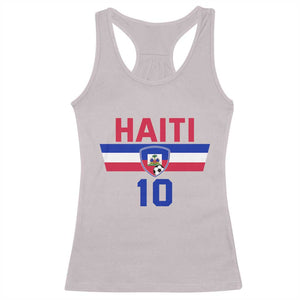 Haiti Haitian Flag Racerback Tank Top Proud Haitienne Cheer Country Favorite Spirit Game Caribbean Souvenir
